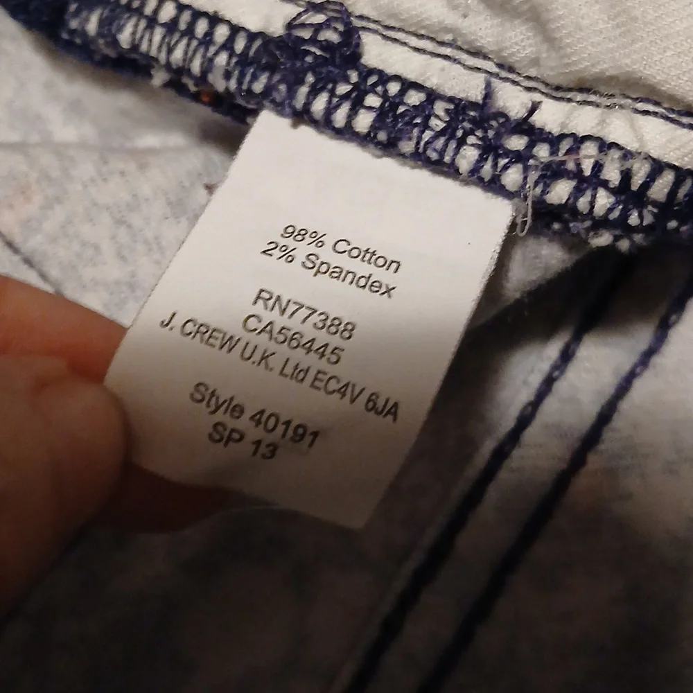 J. Crew Floral Limted Edition Jeans